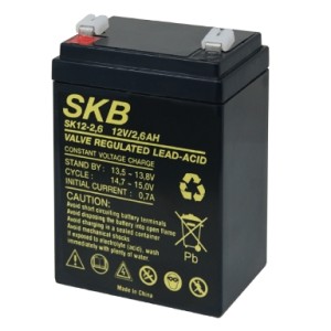 SKB SK12-2.6 - Μπαταρία Μολύβδου 12V-2.6Ah Μπαταρίες Μολύβδου Onetrade